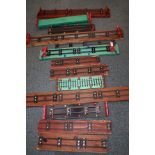 A collection of OO Gauge display track x13, Longes