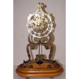 Victorian skeleton clock