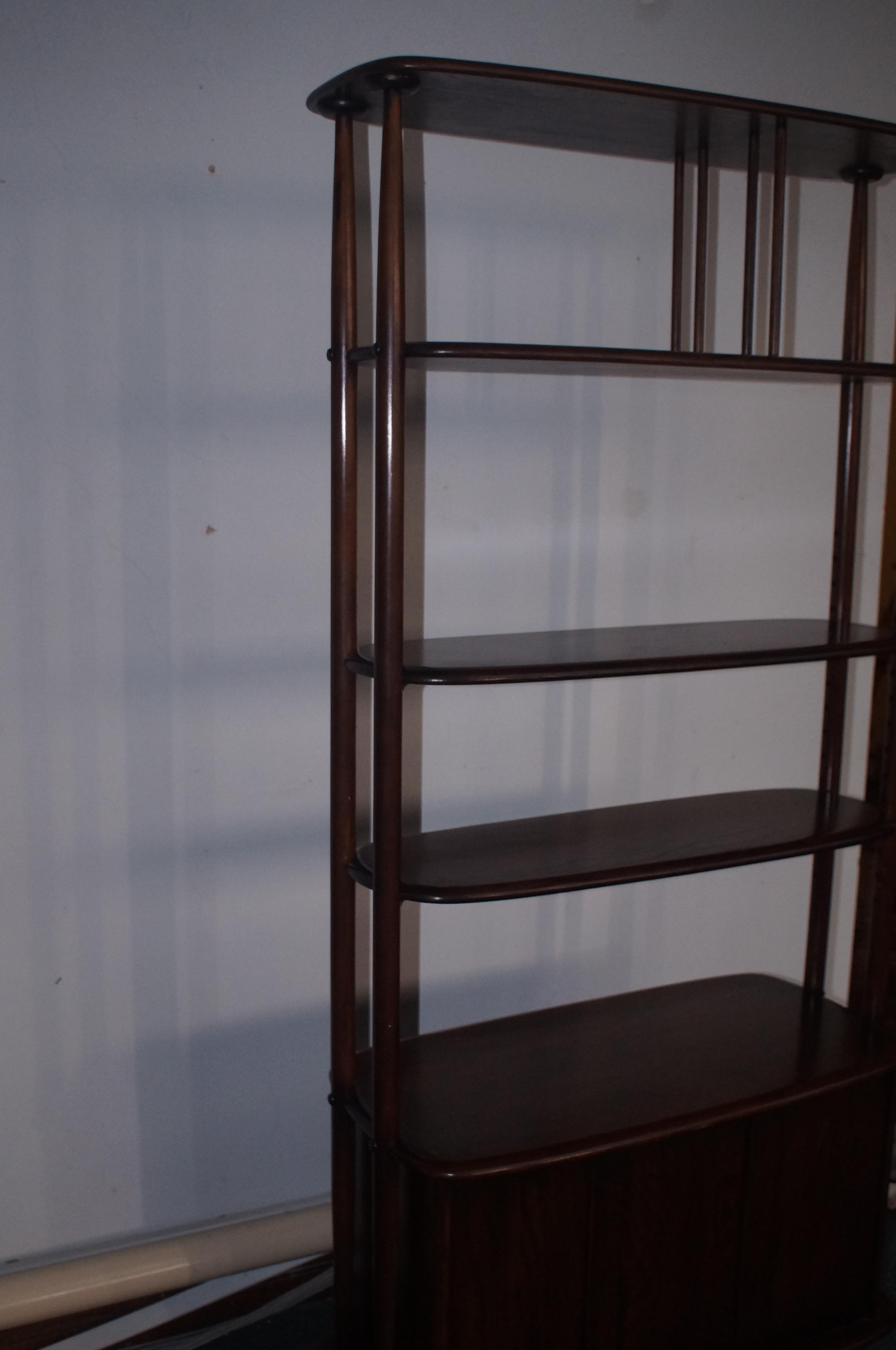 Ercol Giraffe Book Case - 6ft 3Inch - Image 2 of 2