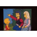 Paul McCartney signed "Simpsons" photo from the Oc