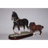 Royal Doulton Champions Shire Horse Peakstones Lad