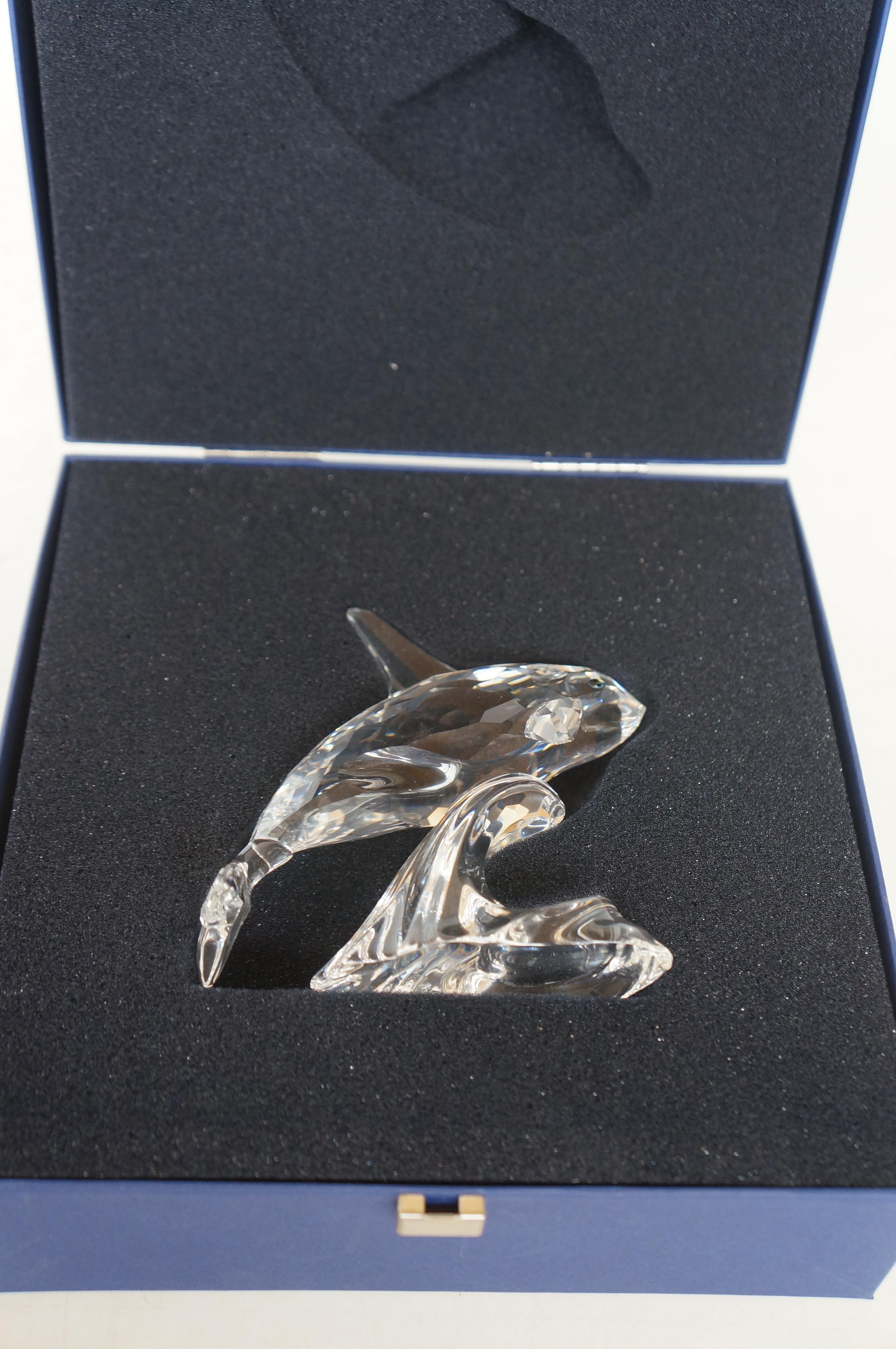 Swarovski Crystal Dolphin in Presentation Box and