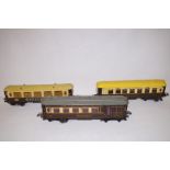 Three Hornby Carridges (Iolanthe, Arcadia, Pullman