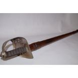 Victorian Officer's Sword with leather scabbard wi