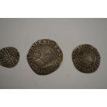 James I Shilling, James I Sixpence, Edward III Sil