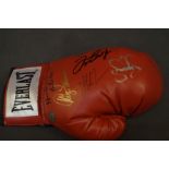 Boxing Glove signed by Muhammad Ali, Floyd