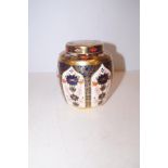Royal Crown Derby Ginger Jar 1128 Pattern - 11cm H