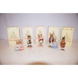 Collection of 5 Royal Doulton Bunnykins