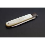 Silver Mother of Pearl Fruit knife