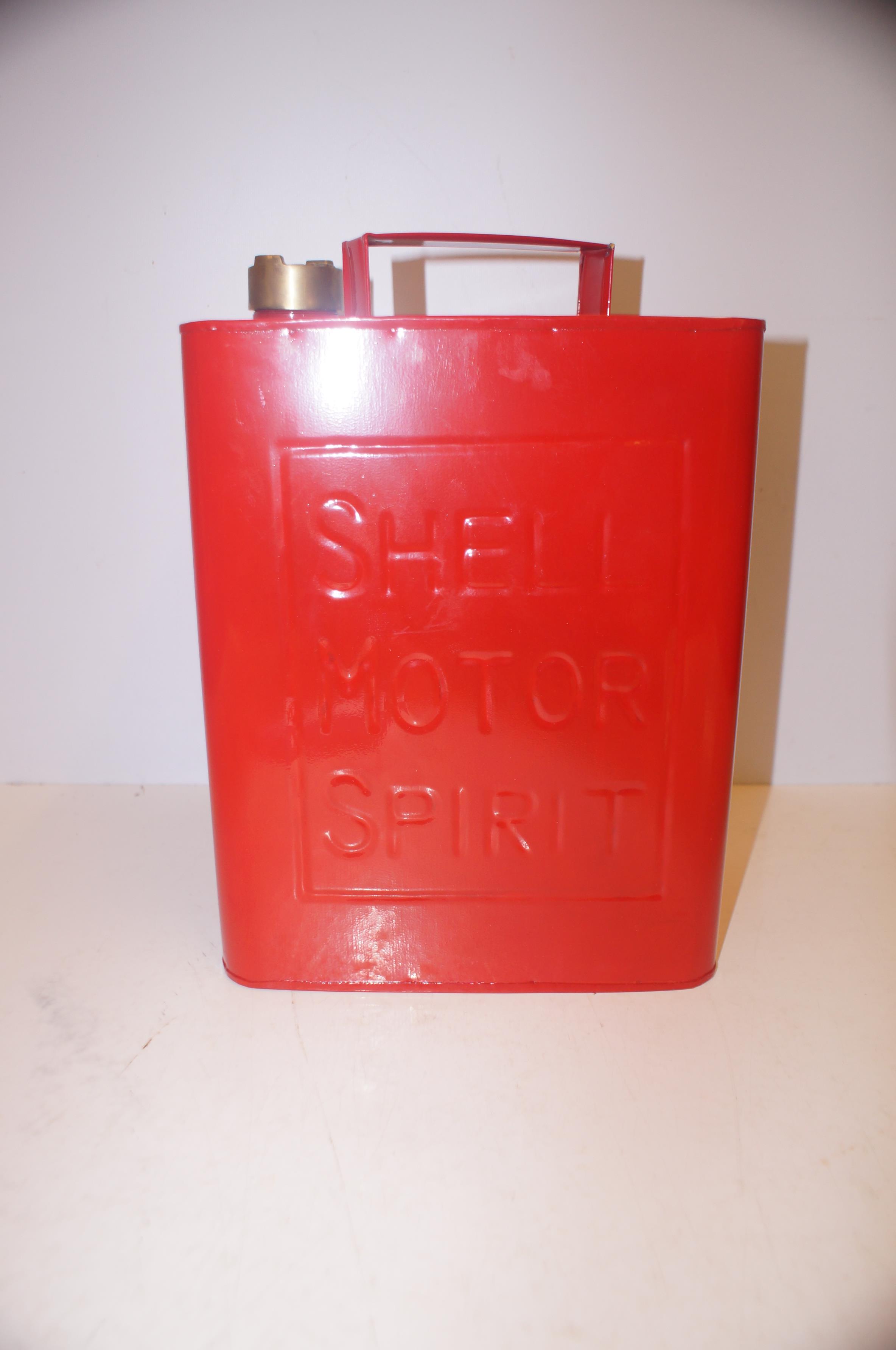 Red Shell Petrol Can