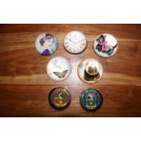 Collection of 7 Paperweights