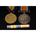 Pair of First World War Medals Awarded to A . Houg