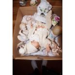 Collection of Ceramic Piano Babies and Others