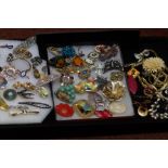 Collection of vintage and retro Costume Jewellery