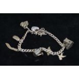 Silver Charm Bracelet