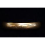 Gents 22ct Gold Wedding Band - Size T, 8.9g