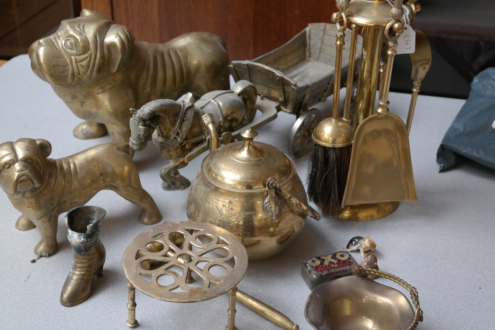Collection of Brassware