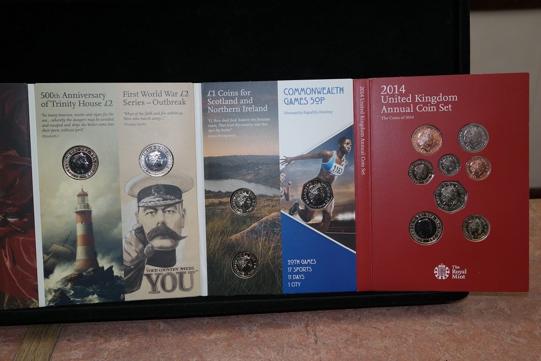 Royal Mint 2014 United Kingdom Annual Coin Set