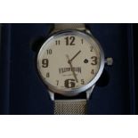 Gents Vilebrequin calendar wristwatch (as new)