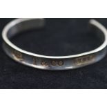 Tiffany & Co 1997 Bangle - 27g