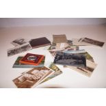 Early Photograph Album together with Early Postcar