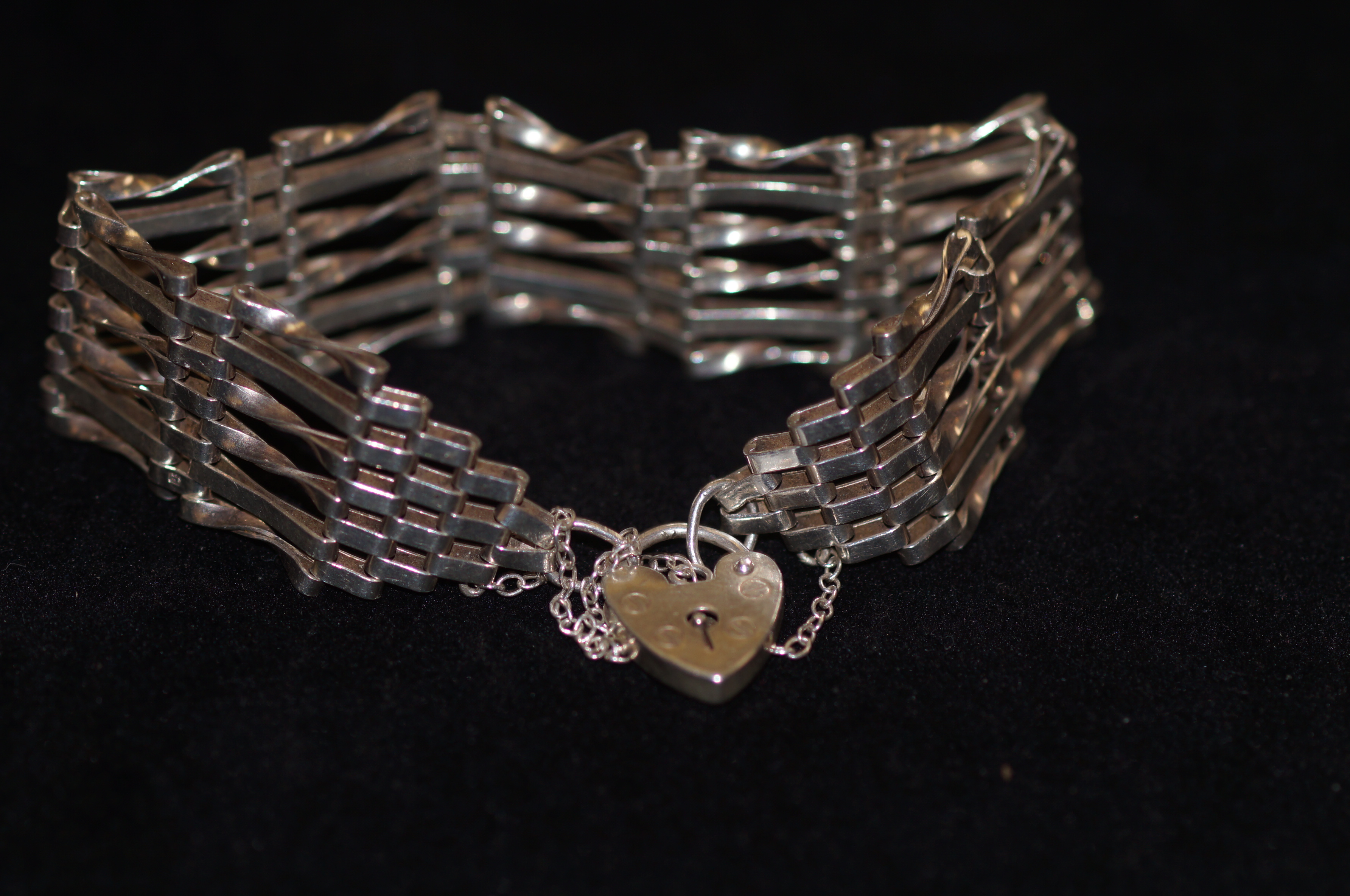 Silver Gate Bracelet