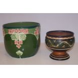 Early 20th Century Planter + One Other