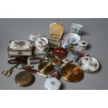 Collection of Compacts, Porcelain and Others