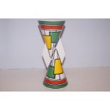 Wedgwood Clarice Cliff Yo-yo vase