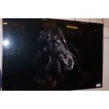 Framed and Mounted Print of a Horse