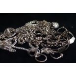 A quantity of scrap Silver, 143g