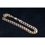 9ct Gold Curb Bracelet - 8.7g