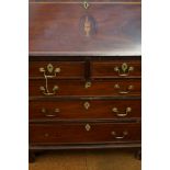 Early Victorian 5 Drawer Writing Bureau