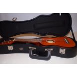 Ukulele and case