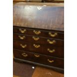 18th Century 4 Drawer Writing Bureau