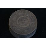 German bronze snuff box