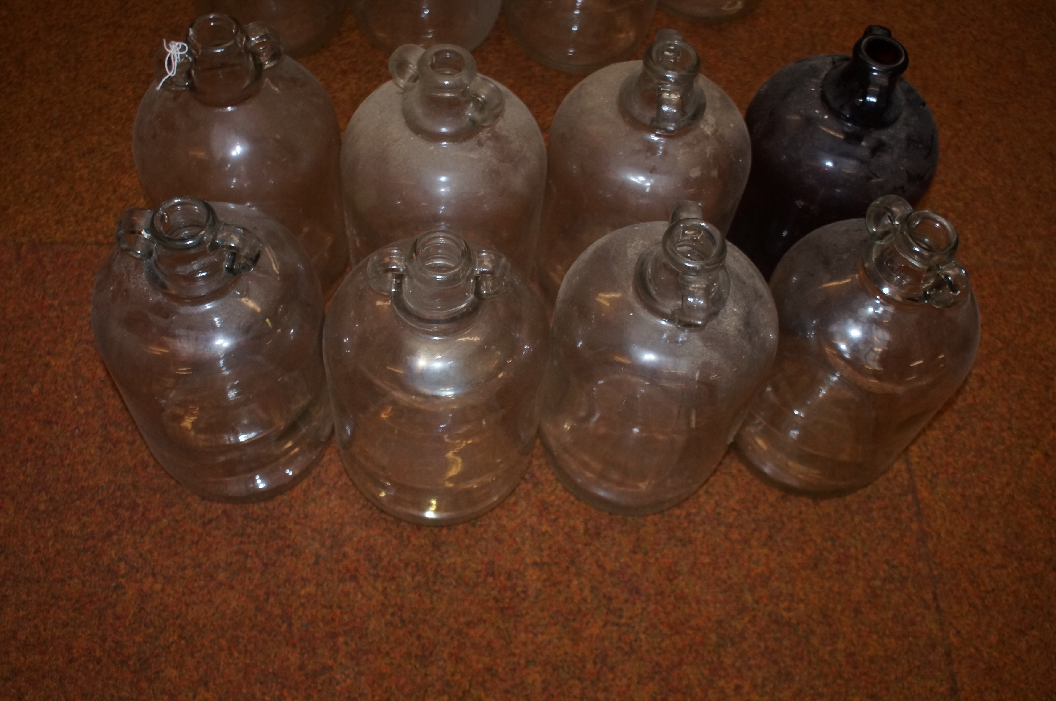 8 Demijohn Bottles