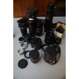 Collection of Camera Lenses