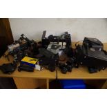 Collection of Photography Equipment and Video Equi