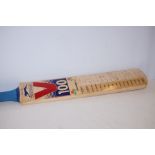 Lancashire Cricket Club Full Sized Cricket Bat Sig