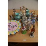 Collection of Ceramics to include a Disney Cake Pl