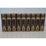 9 Volumes of Charles Dickens Novels