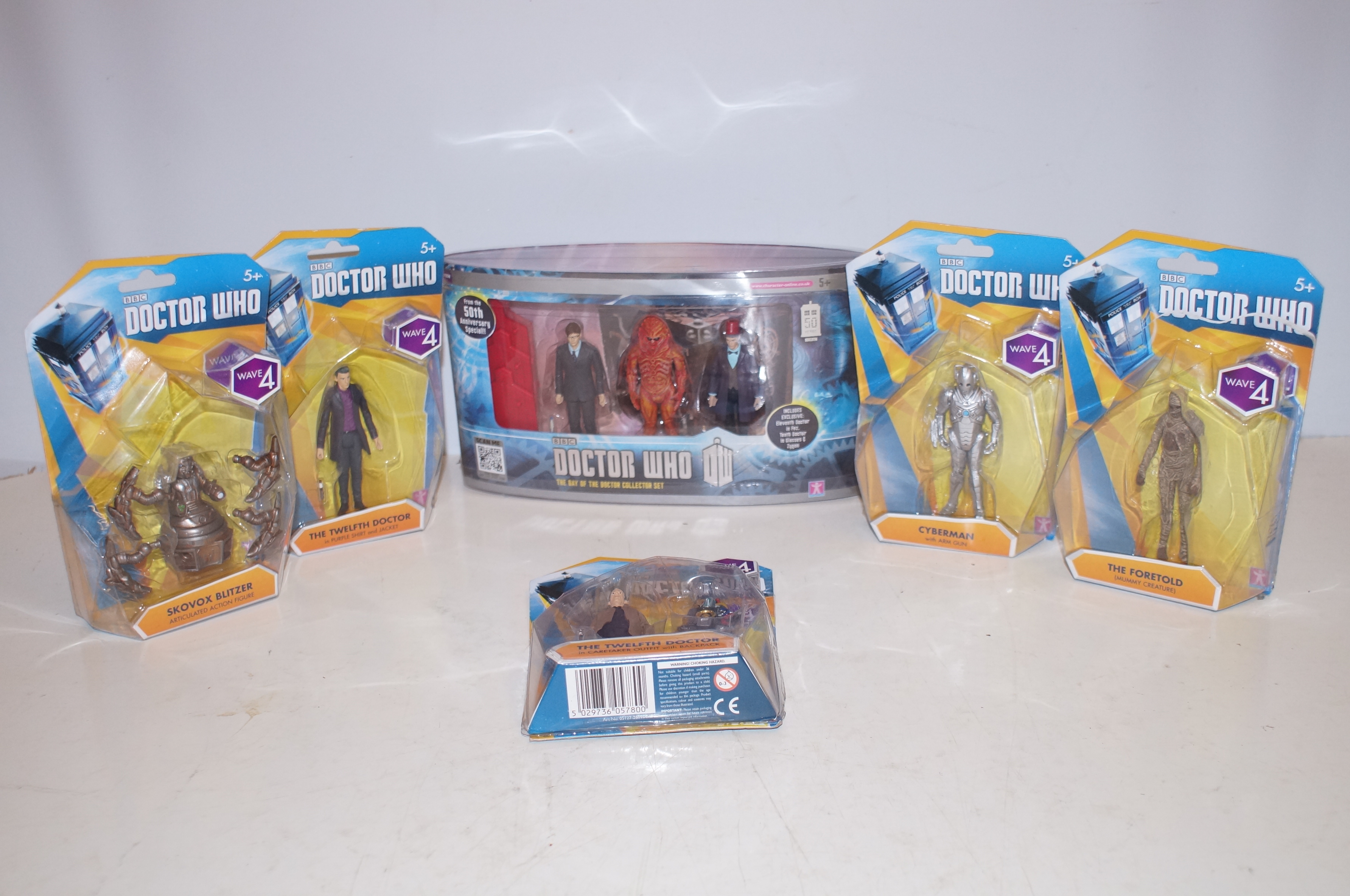 Collection of Sealed Doctor Who Figures