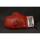 Everlast Boxing Glove Signed by Tyson Fury COA fro