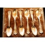 Case Set of Silver Spoons - 120g