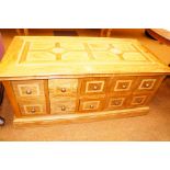 Good Quality Coffee Table with 10 Drawers each sid