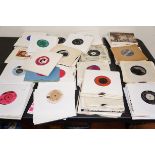 A large collection of Single Records (Over 300)