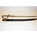 1812 Replica Officers Sword