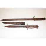 Two WW1 Bayonets