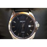 Gents Seiko wristwatch - as new